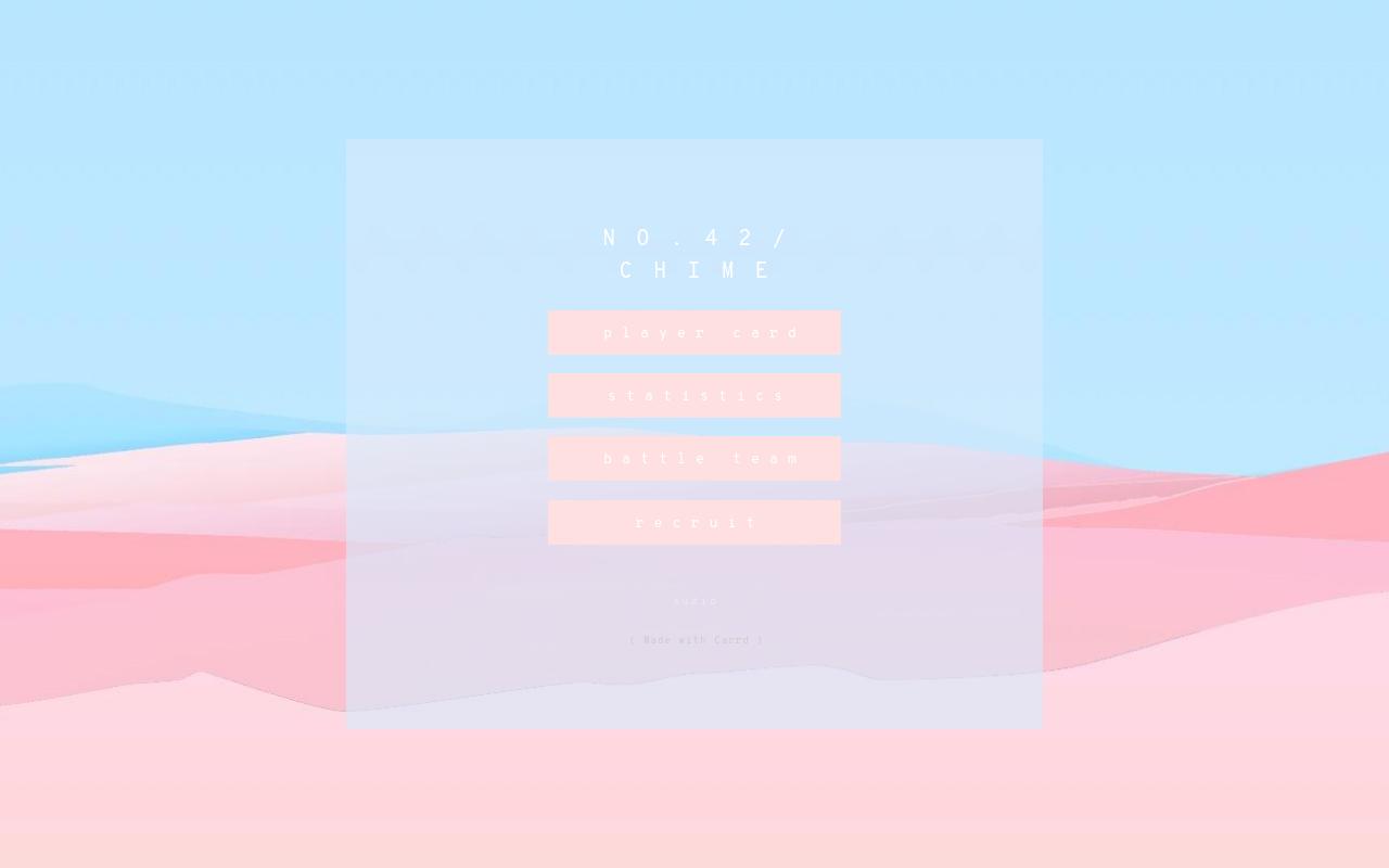 Carrd profile picture for @chime